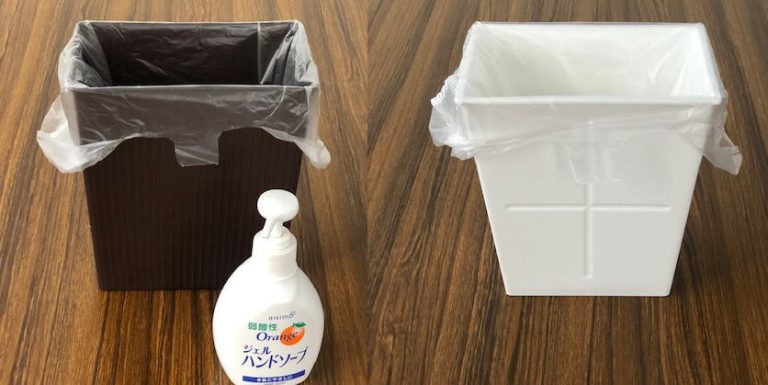 30号のレジ袋に納まった様子