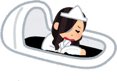 ぼっとんべ所から幽霊が・・・
