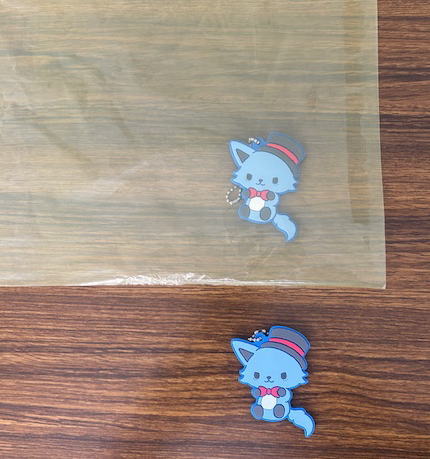 半透明黄色の透け具合