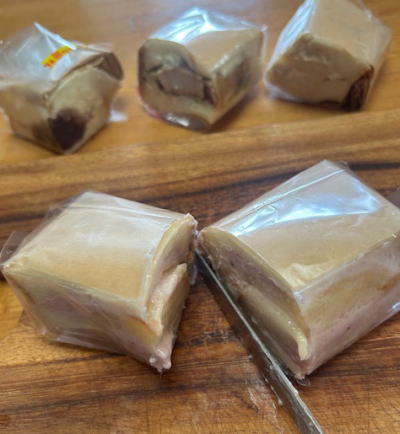 切れた断面がきれいなパン