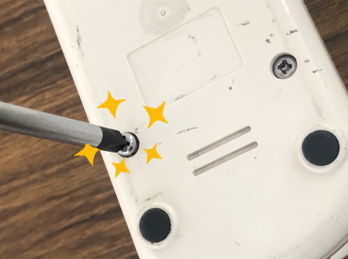 するすると回るネジ