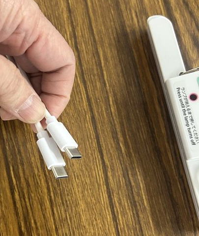 コンセントはタイプＣ