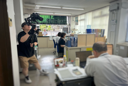撮影の様子2