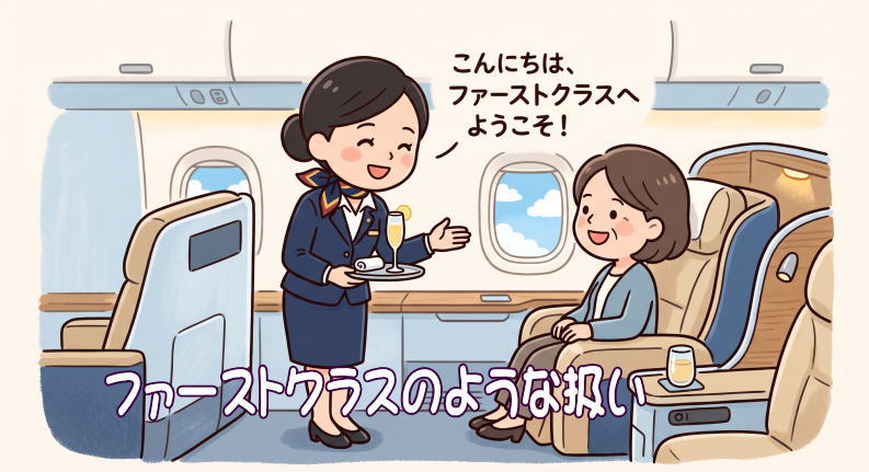 ファーストクラスのイメージ画像