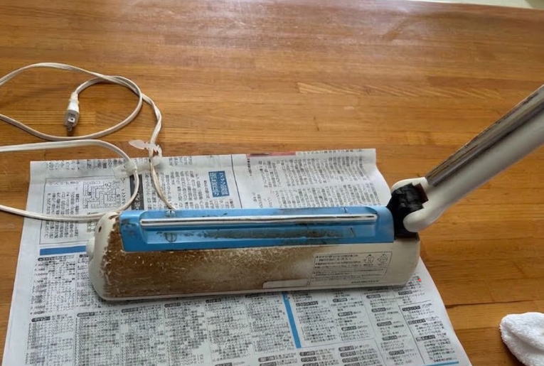 持ち込まれた機械