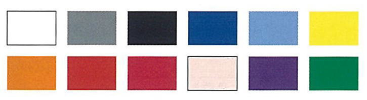 17色のバリエーション