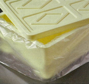 ばんじゅうに袋が被った画像