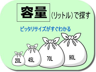 ポリ袋の選び方ガイド｜サイズ・厚さ・容量の規格をプロがわかりやすく