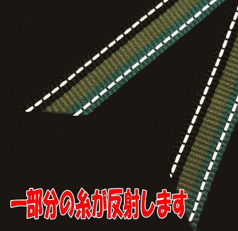 リボンの光り方