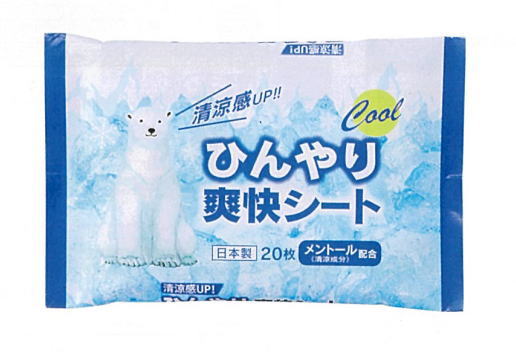 ひんやり爽快シートの画像