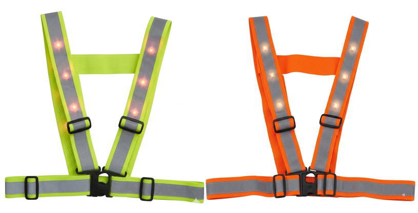 赤色LED反射タスキ