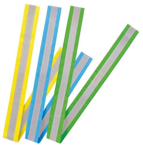 100円（税別）両面反射でベルトがねじれても安心。反射します。