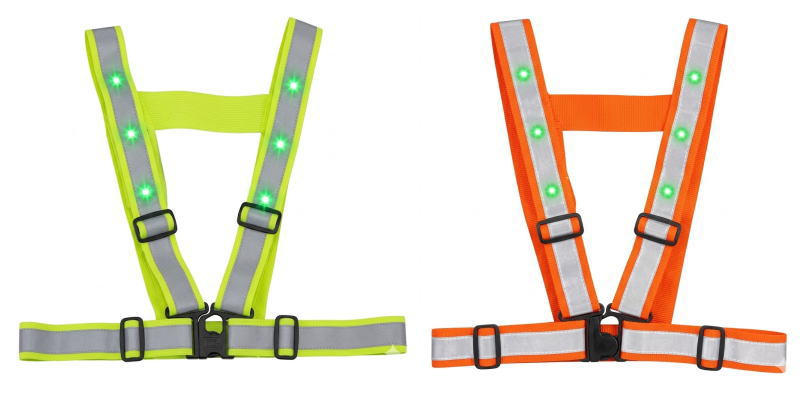 緑色LED反射ベルト